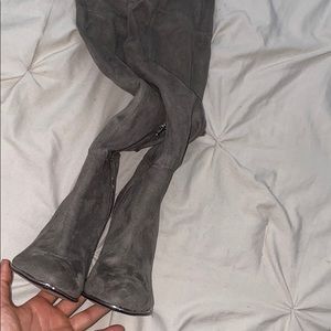 guess thigh high boots